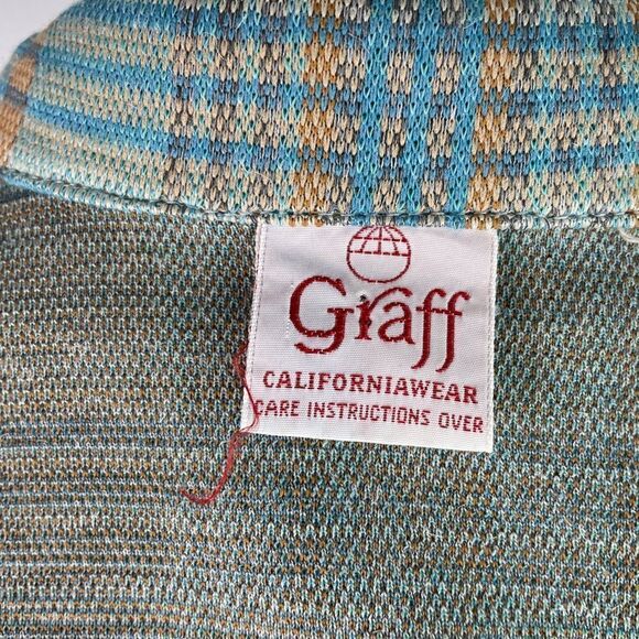 Vintage Graff California Wear Flannel Jacket Size 10 EUC - Picture 7 of 8